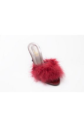 کفش مجلسی قرمز زنانه چرم مصنوعی HAUKS SHOES - کد 758025287