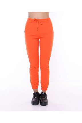 شلوار کرمگن نارنجی زنانه اسلیم TİGERS - کد 757334649