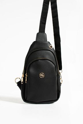 کیف کمری مشکی زنانه چرم مصنوعی Lifonbag - کد 757502177