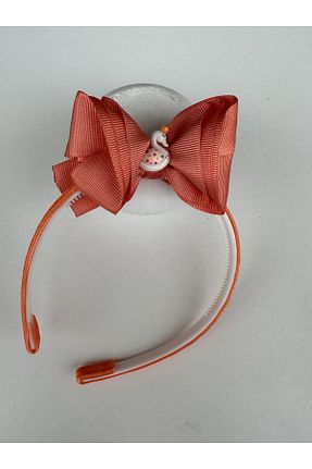 تاج نارنجی بچه گانه مخمل kalben accessories - کد 469891399
