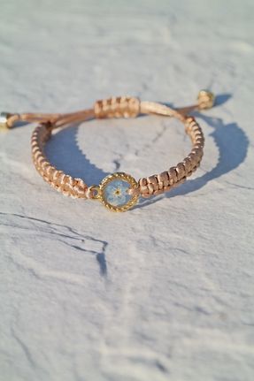 دستبند جواهر آبی زنانه منجق maycollection - کد 757827386