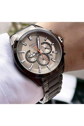 ساعت مچی طوسی مردانه 41-45 میلی متر Ferrucci - کد 757962279
