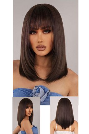 کلاه گیس رنگی زنانه REMY HAİR - کد 357094262