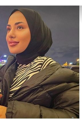 شال مشکی زنانه پنبه ای Ayselcehobi - کد 377303493