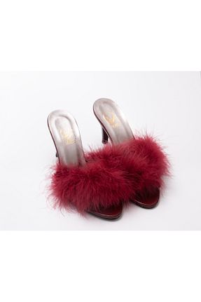 کفش مجلسی قرمز زنانه چرم مصنوعی HAUKS SHOES - کد 758025287