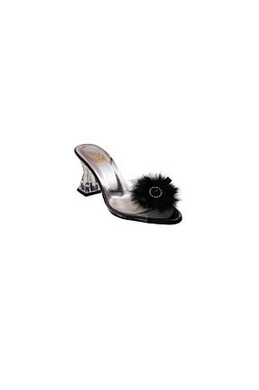 کفش مجلسی مشکی زنانه چرم مصنوعی HAUKS SHOES - کد 758025577