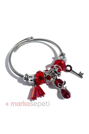 دستبند استیل (فولاد) زنانه استیل (فولاد) Markasepeti - کد 758360063