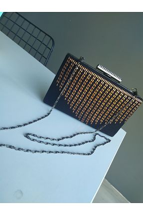 کیف مجلسی متالیک زنانه جیر bag - کد 755675450