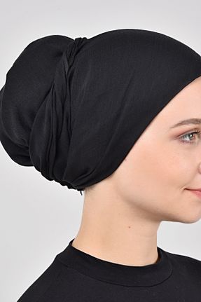 روسری مشکی پنبه ای ada sanatsal - کد 757042434