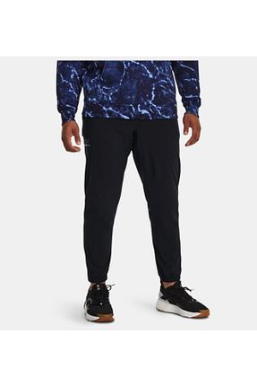 پائین تنه گرمکن اسپرت مشکی مردانه پاچه تنگ Under Armour - کد 758330147