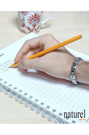 دستبند استیل (فولاد) متالیک زنانه استیل (فولاد) Naturel Tılsım - کد 751660633