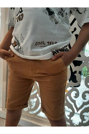 شلوارک و برمودا قهوه ای بچه گانه اسلیم NANİCA - کد 758182079