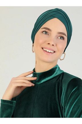کلاه شنای حجاب سبز زنانه Mervin Şal - کد 745131870