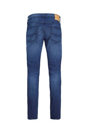 شلوار جین سرمه ای مردانه پاچه تنگ Jack & Jones - کد 757316088
