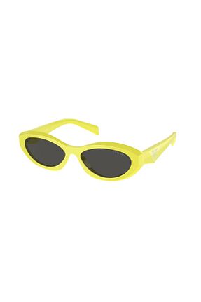عینک آفتابی زرد زنانه UV400 Prada - کد 758379970