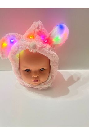 کلاه صورتی بچه گانه پشمی ByBest Beauty - کد 758422194