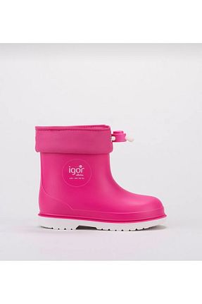 بوت / نیم بوت صورتی بچه گانه چرم مصنوعی IGOR - کد 757675475