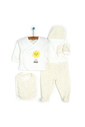 ست نوزادی نباتی بچه گانه ebebek Hello Baby - کد 758688420