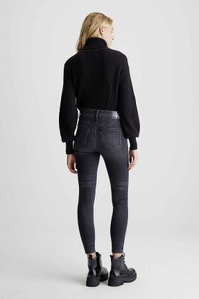 شلوار جین مشکی زنانه پاچه تنگ Calvin Klein - کد 749841500