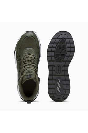 کفش اسنیکر سبز مردانه بند دار Puma - کد 757154989