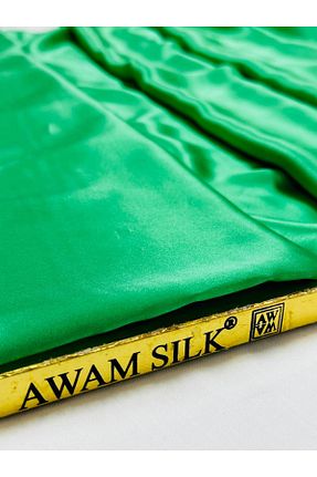 پارچه سبز AWAM SILK - کد 758743935