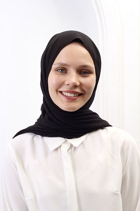 شال مشکی زنانه پنبه ای SpecialScarf Hijab Fashion - کد 757290189