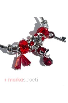 دستبند استیل (فولاد) زنانه استیل (فولاد) Markasepeti - کد 758360063