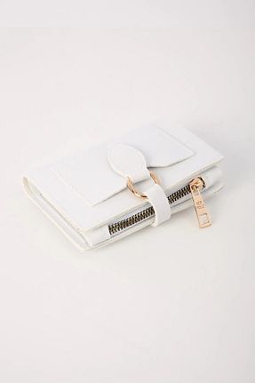 کیف پول سفید زنانه سایز متوسط DSD BAG - کد 757498541