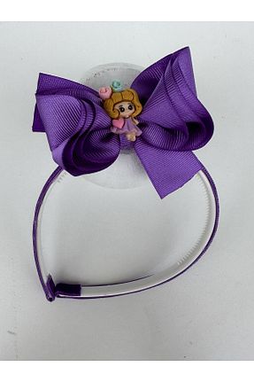 تاج بنفش بچه گانه مخمل kalben accessories - کد 469890566