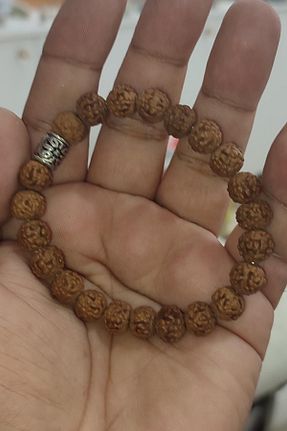 دستبند جواهر بژ زنانه سنگ طبیعی TAŞÇIZADE - کد 757815143