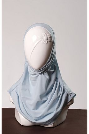 روسری آبی ساده HÜRREM BONE - کد 300965133