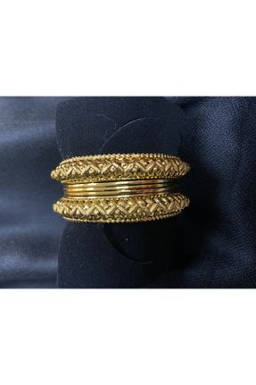 دستبند جواهر طلائی زنانه کد 759174049