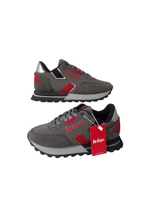 کفش پیاده روی طوسی زنانه چرم مصنوعی Lee Cooper - کد 760423675