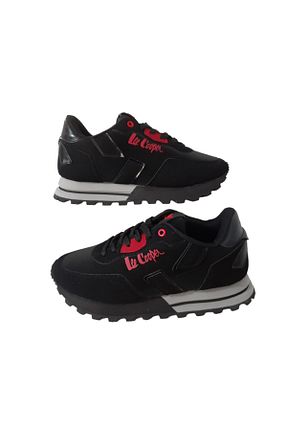کفش پیاده روی مشکی زنانه چرم مصنوعی Lee Cooper - کد 760423678