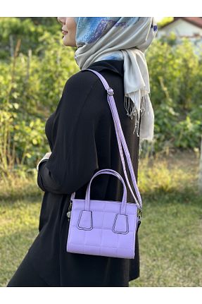 کیف دستی بنفش زنانه ابعاد کوچک Molie - کد 744455880