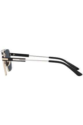 عینک آفتابی طوسی مردانه UV400 Prada - کد 760230563