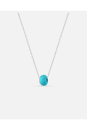 گردنبند نقره سفید زنانه 925 عیار MEKS JEWELS - کد 759965673