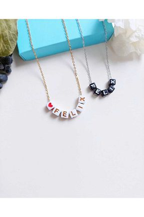 گردنبند جواهر طلائی زنانه رودیوم REN AKSESUAR - کد 759989778