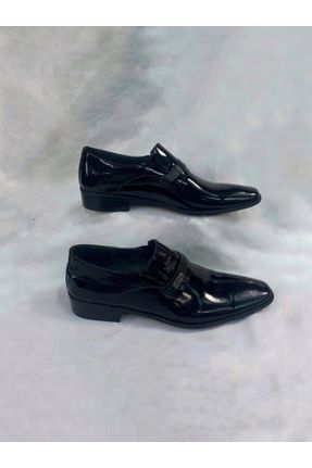 کفش کلاسیک مشکی مردانه چرم طبیعی پاشنه کوتاه ( 4 - 1 cm ) پاشنه نازک کد 370955102
