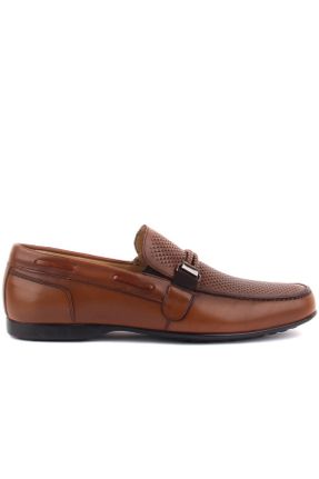 کفش کلاسیک قهوه ای مردانه پاشنه کوتاه ( 4 - 1 cm ) کد 461774772
