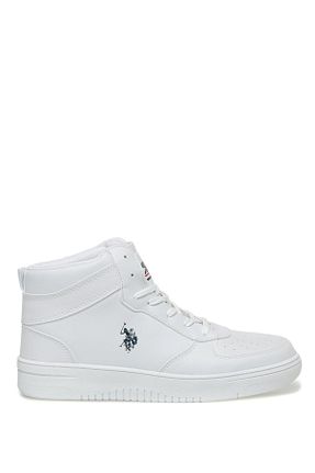 کفش اسنیکر سفید مردانه بند دار U.S. Polo Assn. - کد 760828939