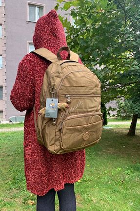 کیف مدرسه قهوه ای زنانه پارچه ای DodoButik - کد 147466066