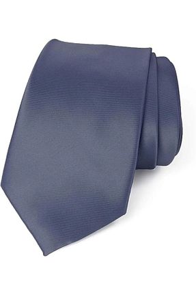 کراوات طوسی مردانه ساتن Trenderrs - کد 761030328