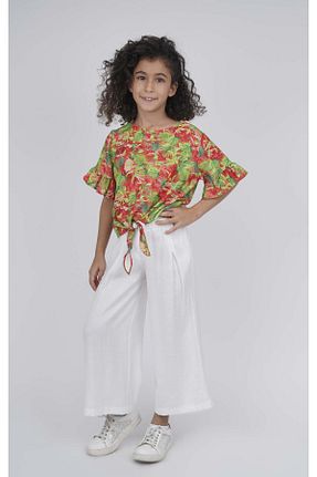 بلوز سبز بچه گانه چاپی best kids - کد 282069217