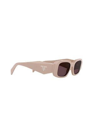 عینک آفتابی صورتی زنانه UV400 Prada - کد 759680387