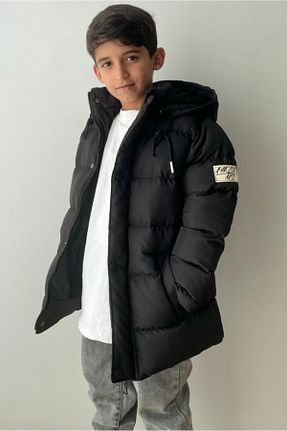 کاپشن مشکی بچه گانه اسلیم فیت FineKids - کد 744611877