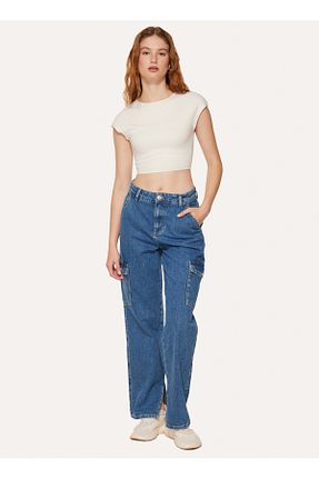 شلوار جین سرمه ای زنانه رگولار Aeropostale - کد 759044411