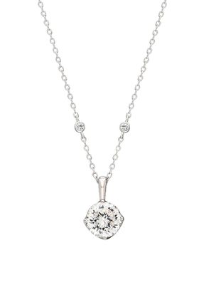 گردنبند نقره سفید زنانه 925 عیار AG JEWELLERY - کد 759148541