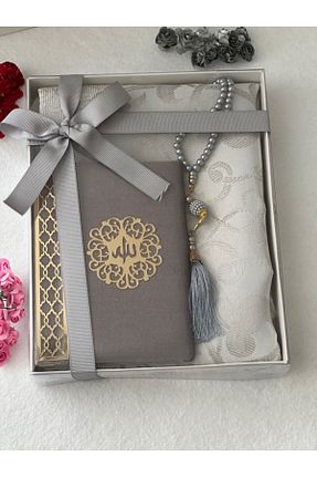 سجاده طوسی پلی استر Markapolin - کد 234432733