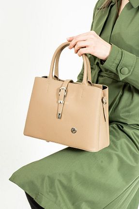 کیف دوشی قهوه ای زنانه چرم مصنوعی Just Polo - کد 678211202